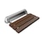 Steamspa 20 inL, Natural Teak Wood, Polished Chrome SS-K-CH - alternate 1